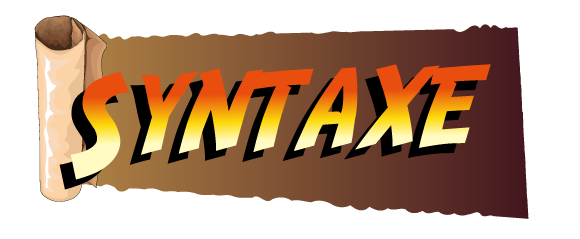Syntaxe