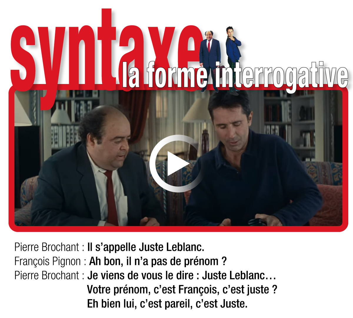 Syntaxe